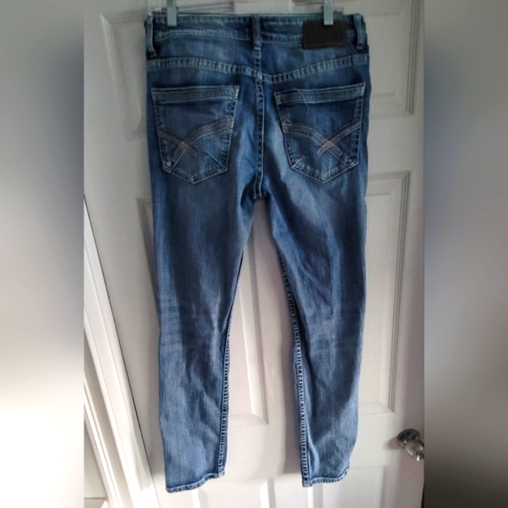 Mens BKE Blue Jeans From Buckle Distressed..READ FULL POST.